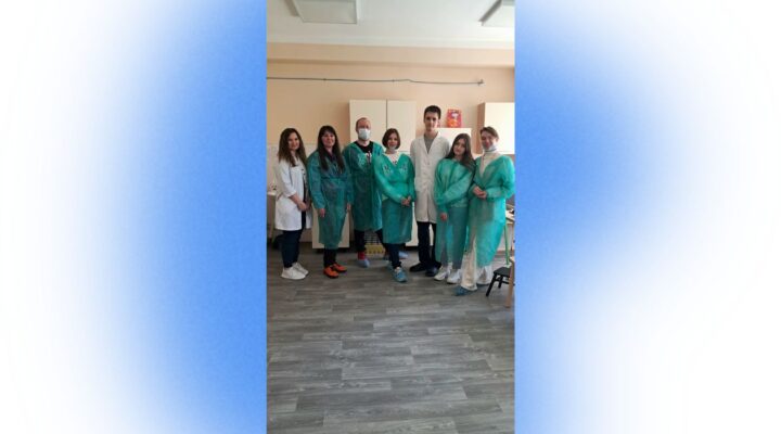 Візит студентів до ВФРМ КНП «Міська дитяча лікарня №5» ЗМР